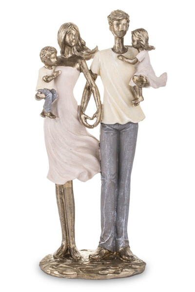 figurka dekoracyjna Rodzina A, wys.26cm