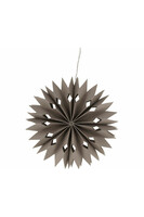 Boho Śnieżynka 2 świąteczna zawieszka papierowa