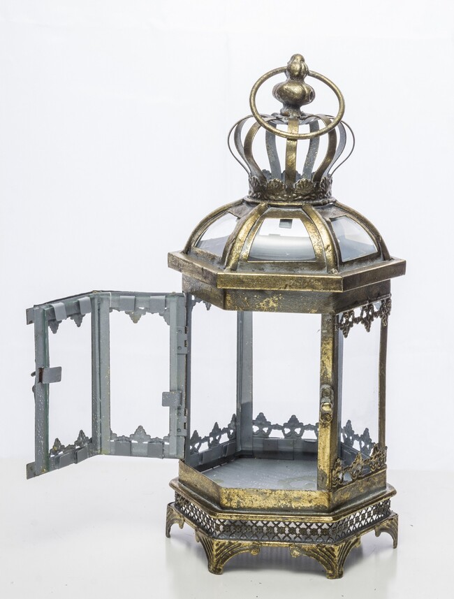 lampion India House 2, wym.40x16x14cm