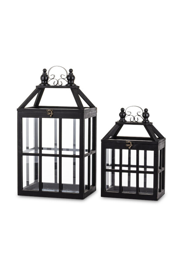 Colette Noir, drewniany lampion latarenka