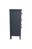 Dragonfly, komoda z trzema szufladami, szara