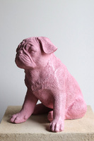 Dog in the Fog, figurka pies mops