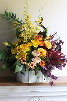 Fenista, dekoracja nagrobna w skrzynce