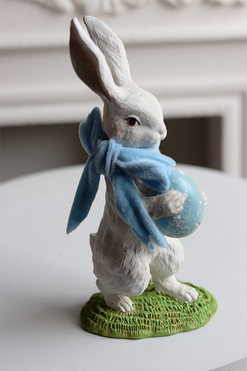 OD RĘKI Velveti Vinted A, figurka zajączek wielkanocny, wys.22cm