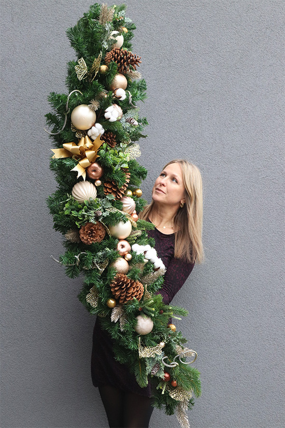 Złota Wigilia, komplet świątecznych dekoracji