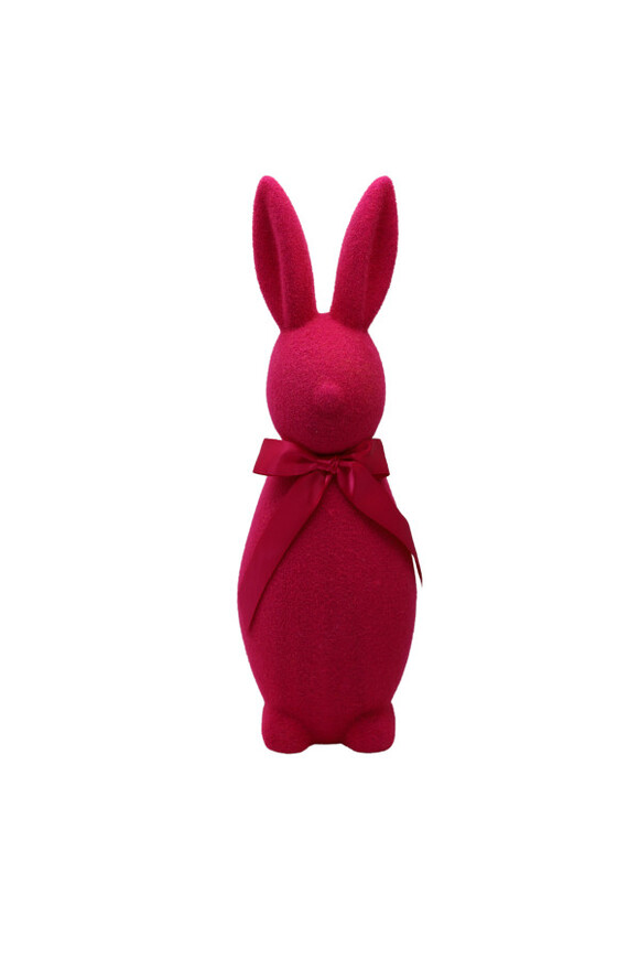 Bunny the Star, figurka wielkanocna zajączek, fuksja