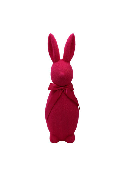 Bunny the Star, figurka wielkanocna zajączek, fuksja