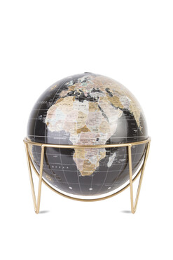 World, elegancki globus, B, wym.20x19x19cm