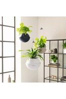 Bola Color, wisząca donica z nawadnianiem, biała