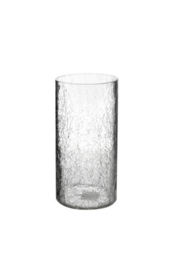 Shattered B, szklany wazon ze strukturą, wys.30cm