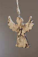 Woodland, drewniana zawieszka świąteczna, anioł