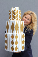 Xmas Ball, figurka świąteczna prezenty	