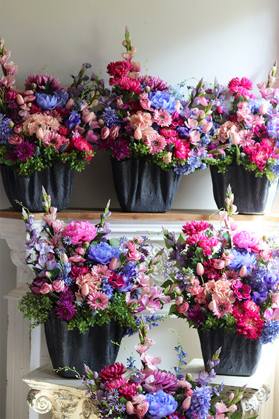 Fioletowe Wspomnienia 2, nowoczesna kompozycja nagrobna