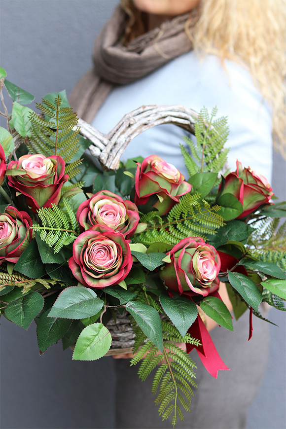 Serce Rossena, kompozycja nagrobna z sercem