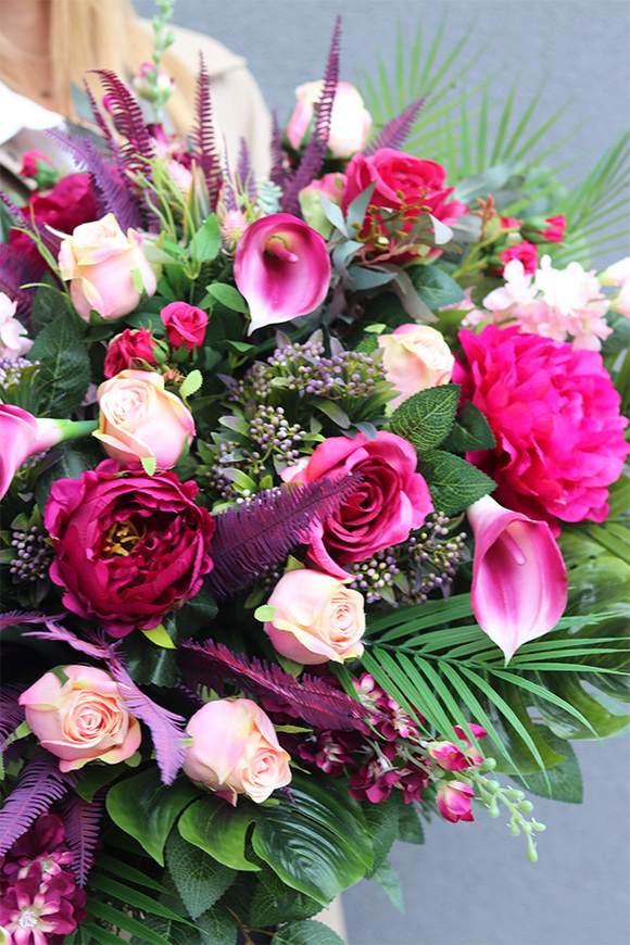 Derenate, wiśniowa wiązanka nagrobna