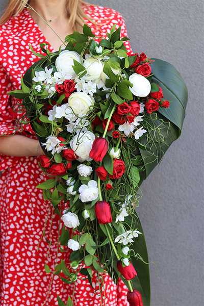 Serce Polonijne, patriotyczny wieniec nagrobny