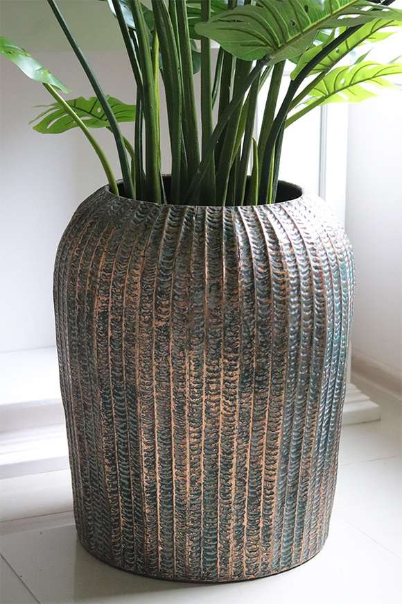 Monstera GoldLine, sztuczne drzewo w donicy