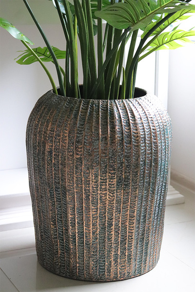 Monstera GoldLine, sztuczne drzewo w donicy