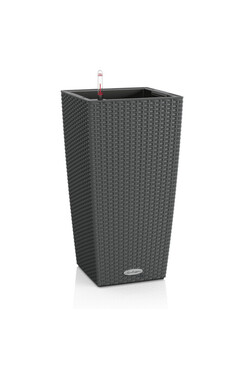 Cubico Cottage, doniczka z nawadnianiem, granit, wym.56x30cm