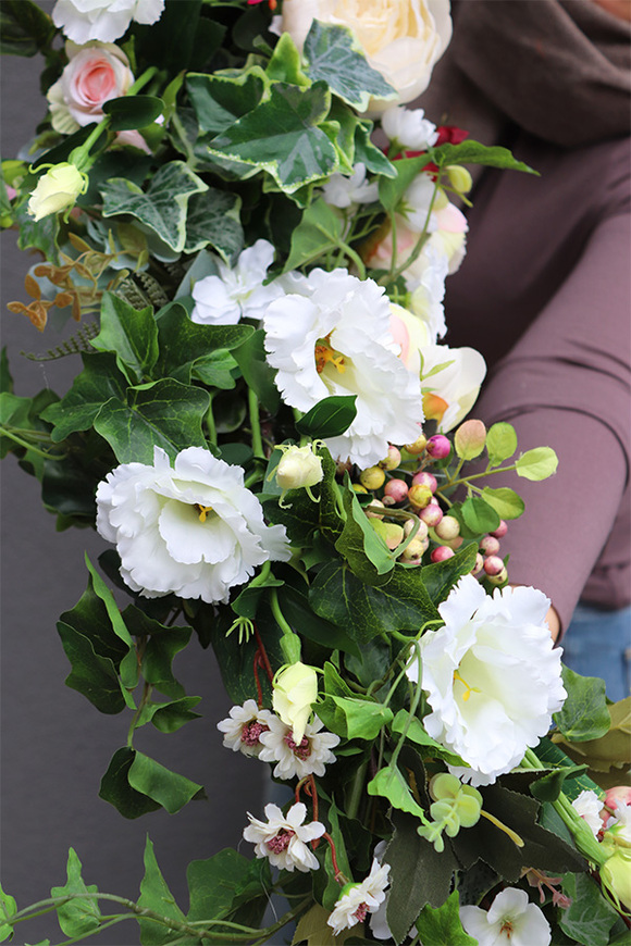 bardzo długa girlanda do dekoracji, Delfinia, dł.180cm