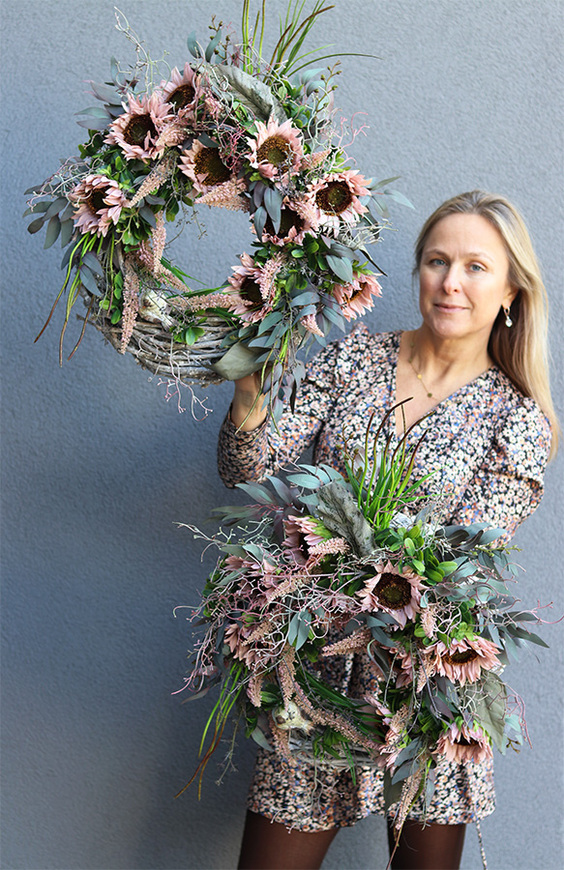 wieniec nagrobny Słoneczniki Velio