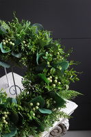 Amazonia Green House, zielony wianek z eukaliptusem