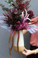 Senalia Blumelia, dekoracyjny bukiet w wazonie