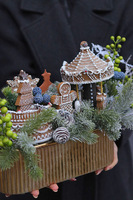 Piernikowy Jarmark, świąteczny stroik z karuzelą