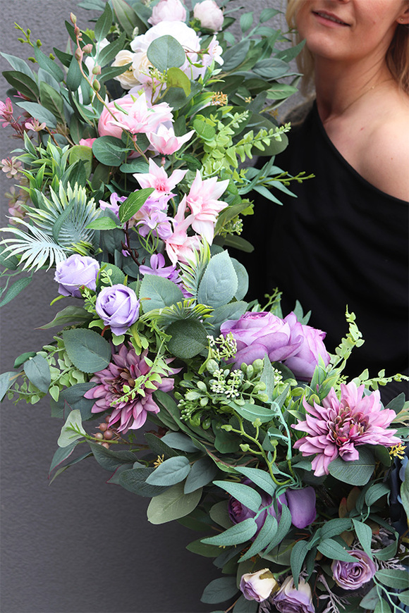 Milenia, girlanda kwiatowa