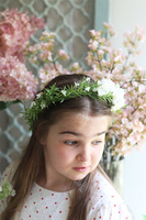 Izalia, komunijny wianek na głowę