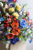 Polska Łąka, kompozycja nagrobna w naczyniu