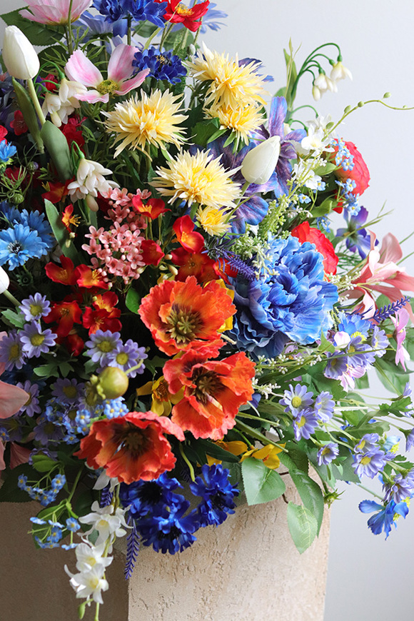 Polska Łąka, kompozycja nagrobna w naczyniu