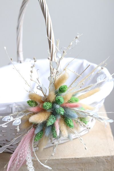 Bettre, dekorowany koszyczek wielkanocny, wys.28cm