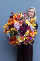 Janina Jesienna, komplet dekoracji nagrobnych