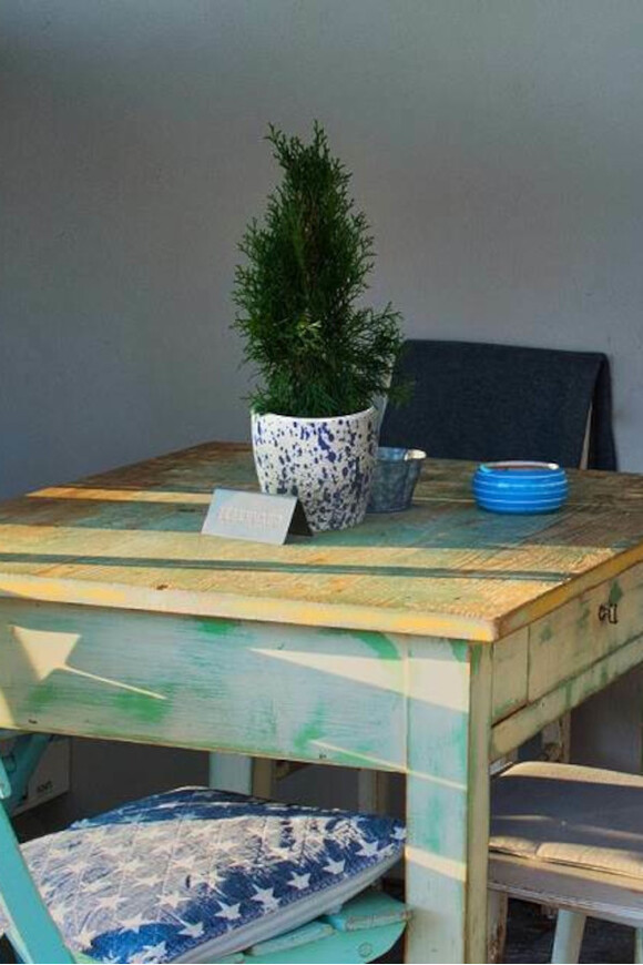 Punteado, osłonka ceramiczna doniczka