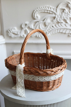 Prostota, dekorowany koszyczek wielkanocny, wys.24cm