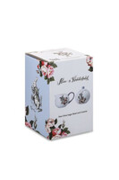 Alice in Wonderland, porcelanowy mlecznik i cukiernica	