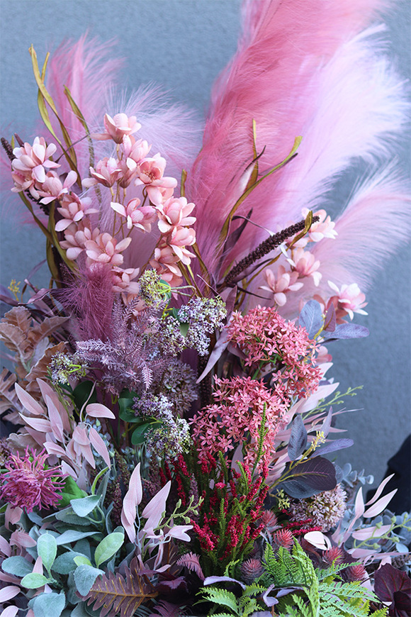 dekoracja roślinna Moko Róż do Twojej donicy, wys.100cm