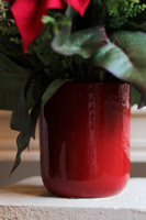 Gwiazda Betlejemska Red Xmas, wysokiej jakości sztuczna roślina