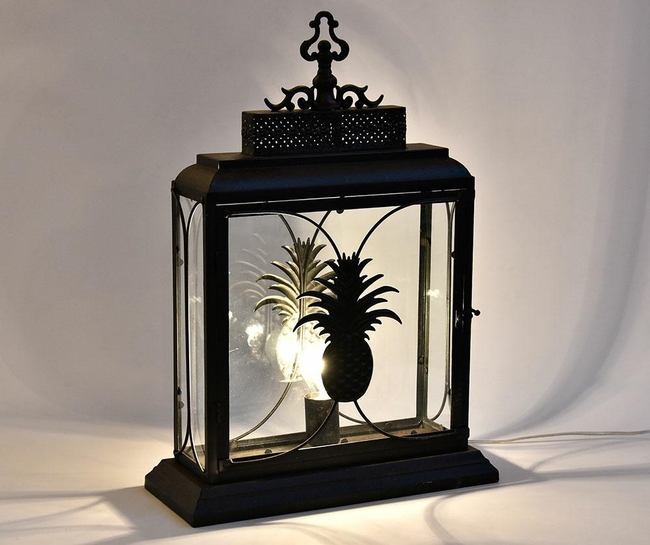 Nero Lampa Ananas, wym.42x17x58.5cm