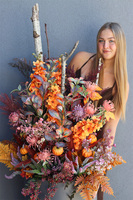 Moko Autumn Extra 2, ekskluzywna kompozycja w donicy fiberglass