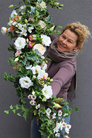 bardzo długa girlanda do dekoracji, Delfinia, dł.180cm