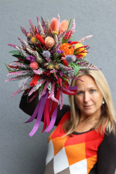 Wrzosy Jesienią, jesienny bukiet do wazonu