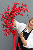 Sakura Subtelle Rich, wiosenny wianek na obręczy