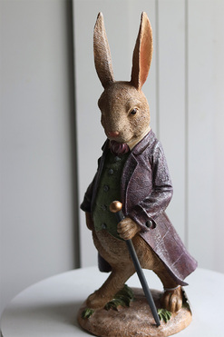 figurka Królik z Krainy Czarów C, wys.41cm 