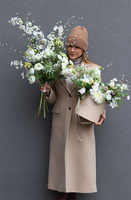 Aleksandra, wiosenny flowerbox welurowy