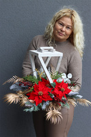 Angelo Floresa Red Winter, komplet dekoracji nagrobnych