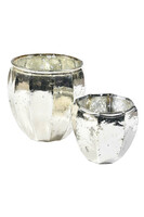 Barok Old 2A lampion złoty szklany