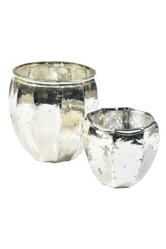 Barok Old 2A lampion złoty szklany