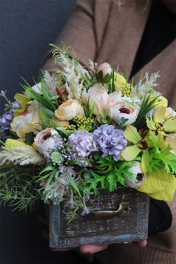 Menita, kompozycja marynistyczna w szufladzie